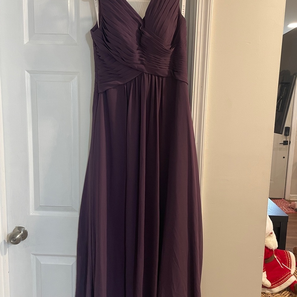 Elegant Purple Evening Gown